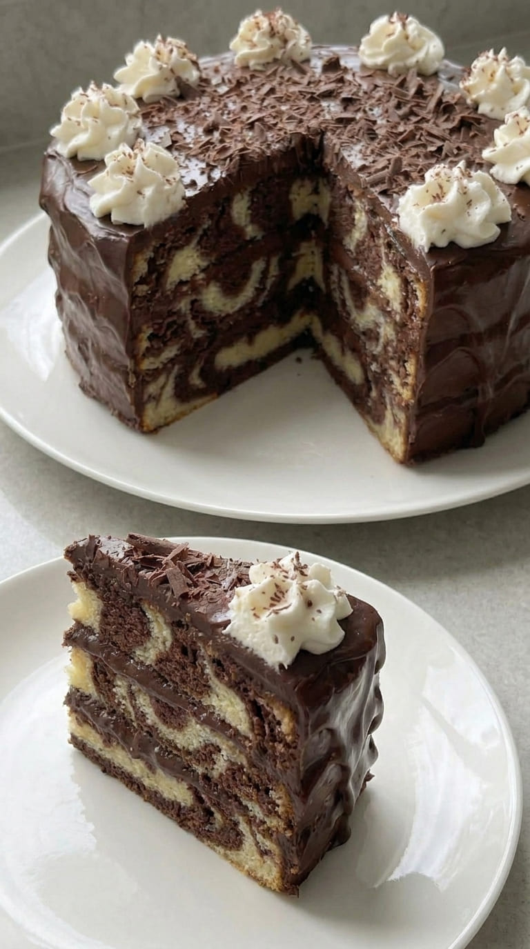 The Only Marble Cake Recipe You Will Ever Need