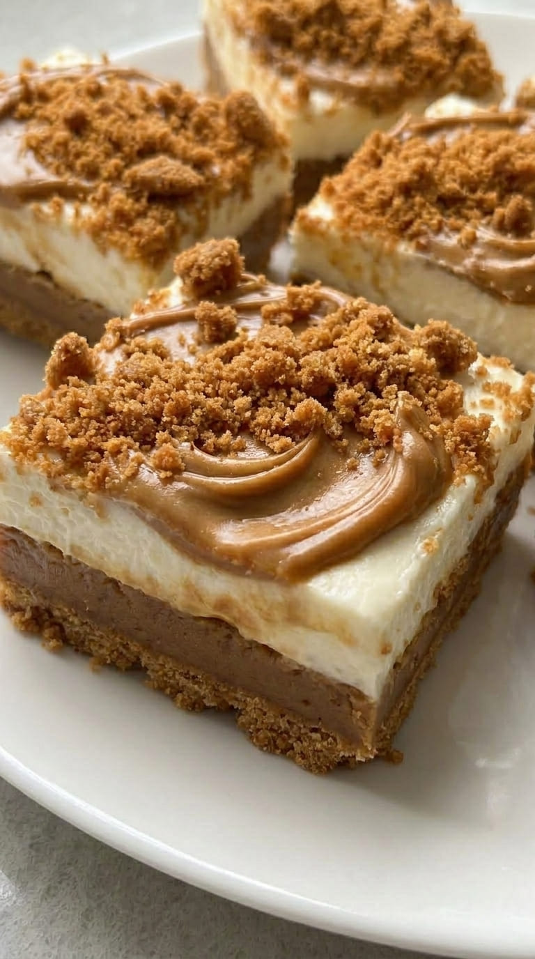 Simple 5-Ingredient Biscoff Dessert Bars Everyone Will Love