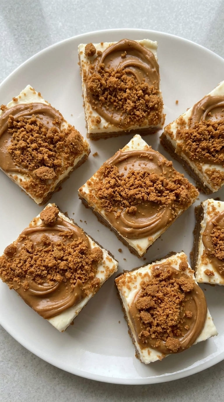 Simple 5-Ingredient Biscoff Dessert Bars Everyone Will Love