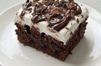 Chocolate Marshmallow Poke Cake Recipe Perfect for Birthdays and Gatherings