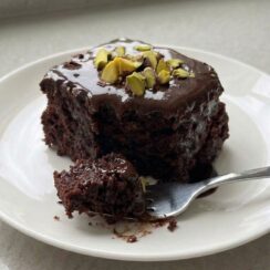 Classic Chocolate Soaked Cake with Deep Chocolate Flavor Everyone Loves