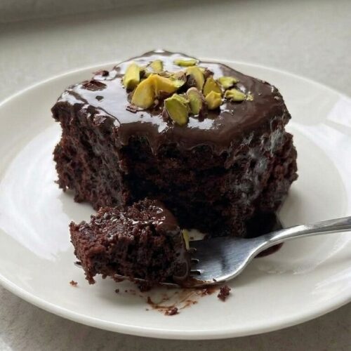 Classic Chocolate Soaked Cake with Deep Chocolate Flavor Everyone Loves