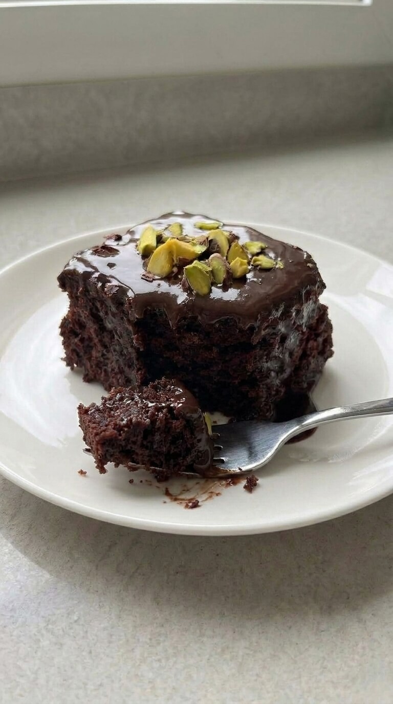 Classic Chocolate Soaked Cake with Deep Chocolate Flavor Everyone Loves