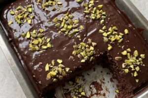Classic Chocolate Soaked Cake with Deep Chocolate Flavor Everyone Loves