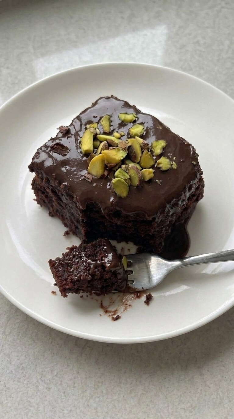 Classic Chocolate Soaked Cake with Deep Chocolate Flavor Everyone Loves