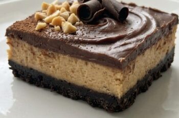 Easy Homemade Chocolate Peanut Butter Cheesecake Bars for Any Occasion