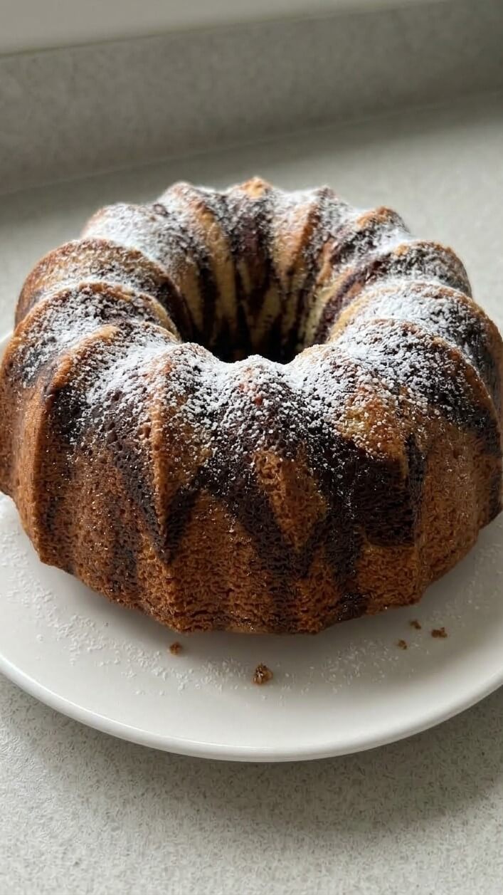 Easy Chocolate Vanilla Marble Cake Recipe for Any Occasion