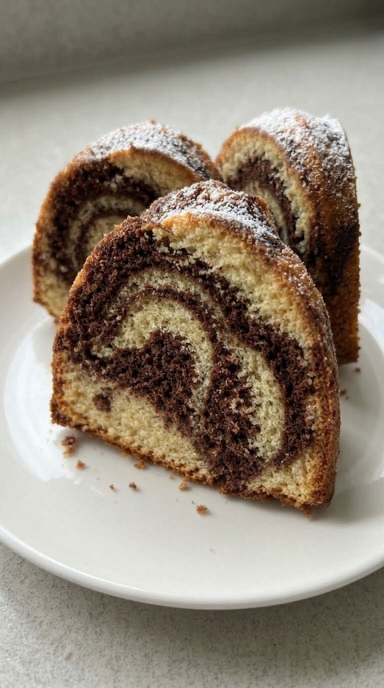 Easy Chocolate Vanilla Marble Cake Recipe for Any Occasion