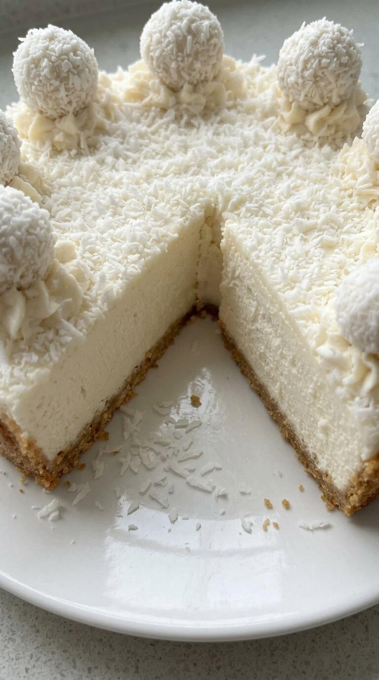 The Best Raffaello Cheesecake Recipe You Will Ever Need