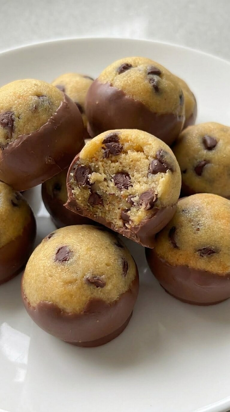 Chocolate Chip Cookie Balls, A Delicious Bite-Sized Dessert