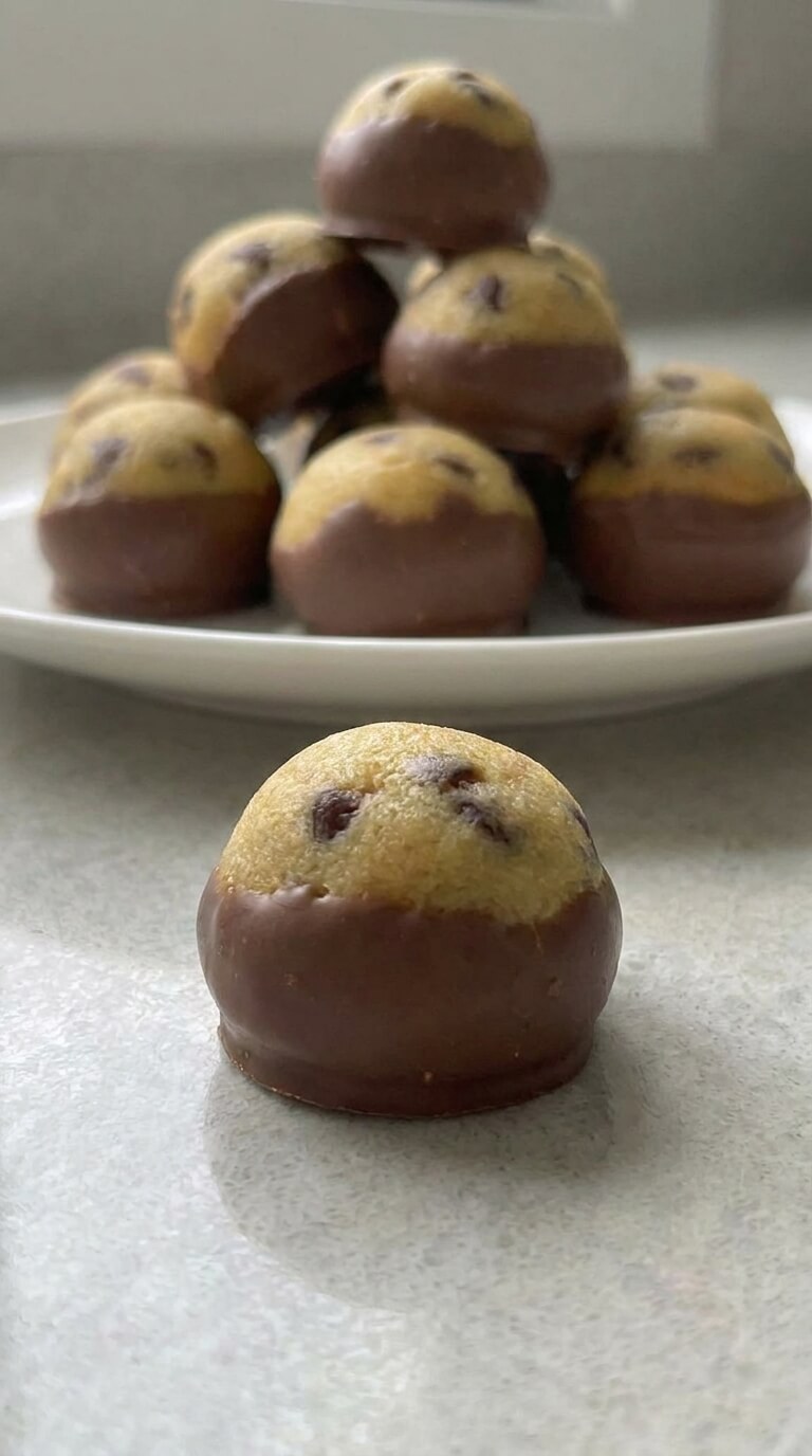 Chocolate Chip Cookie Balls, A Delicious Bite-Sized Dessert