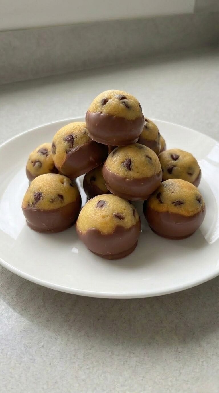 Chocolate Chip Cookie Balls, A Delicious Bite-Sized Dessert