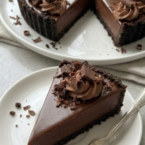 The Best No-Bake Chocolate Tart Recipe You Will Ever Need