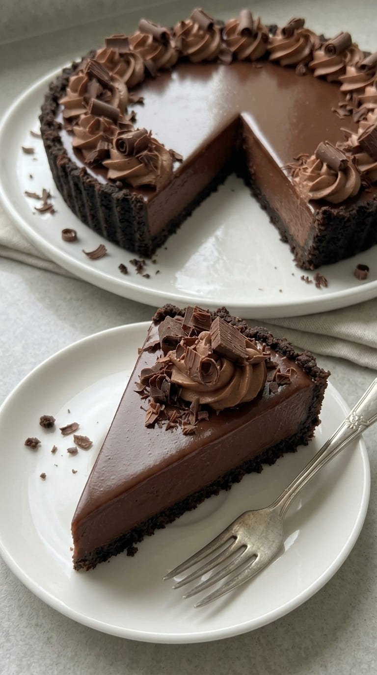 The Best No-Bake Chocolate Tart Recipe You Will Ever Need