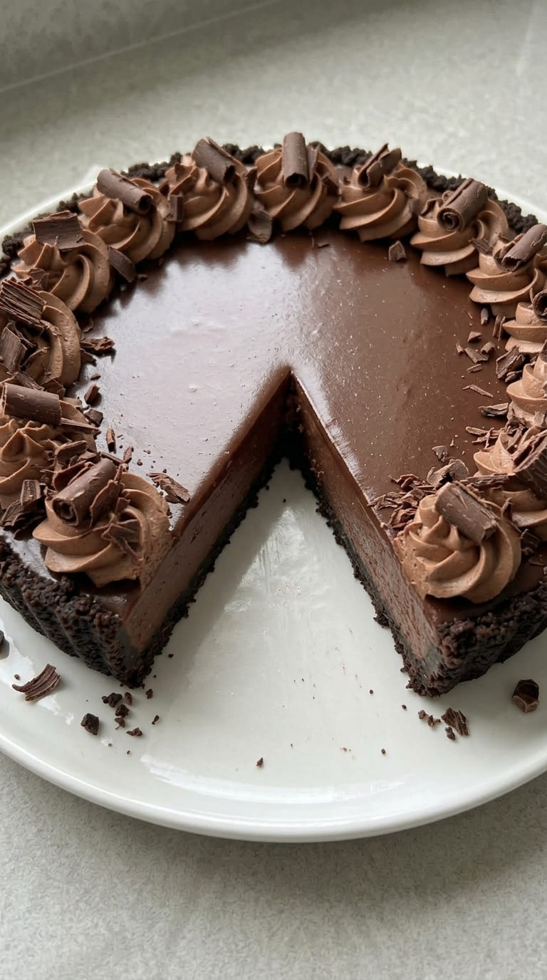 The Best No-Bake Chocolate Tart Recipe You Will Ever Need