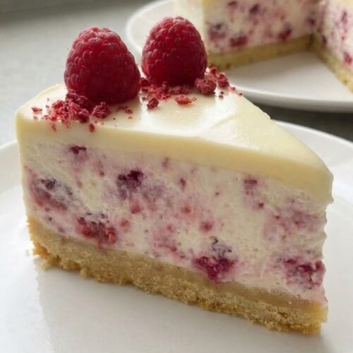 White Chocolate Raspberry Cheesecake, The Perfect Elegant Dessert