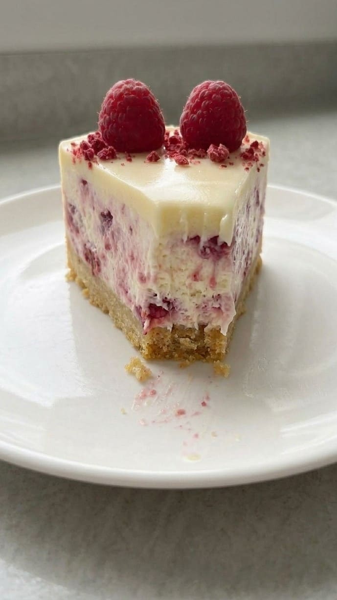 White Chocolate Raspberry Cheesecake, The Perfect Elegant Dessert